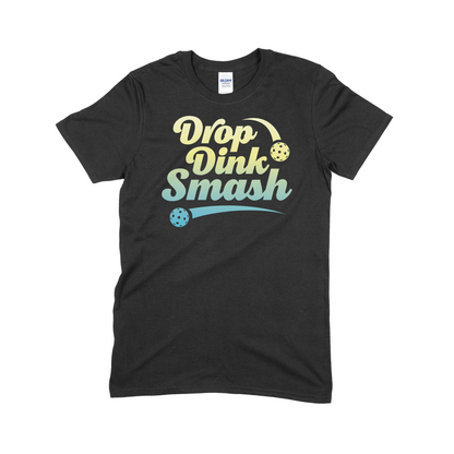 Drop, Dink, Smash - Pickleball Unisex Softstyle T-Shirt