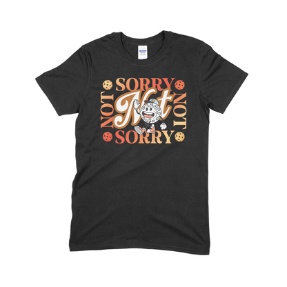 Sorry, Not Sorry (Red) - Pickleball Unisex Softstyle T-Shirt