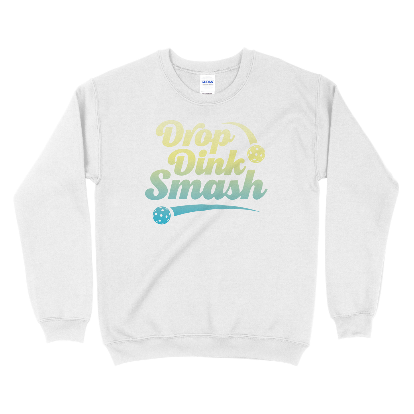 Drop, Dink, Smash - Pickleball Unisex Heavy Blend™ Crewneck Sweatshirt