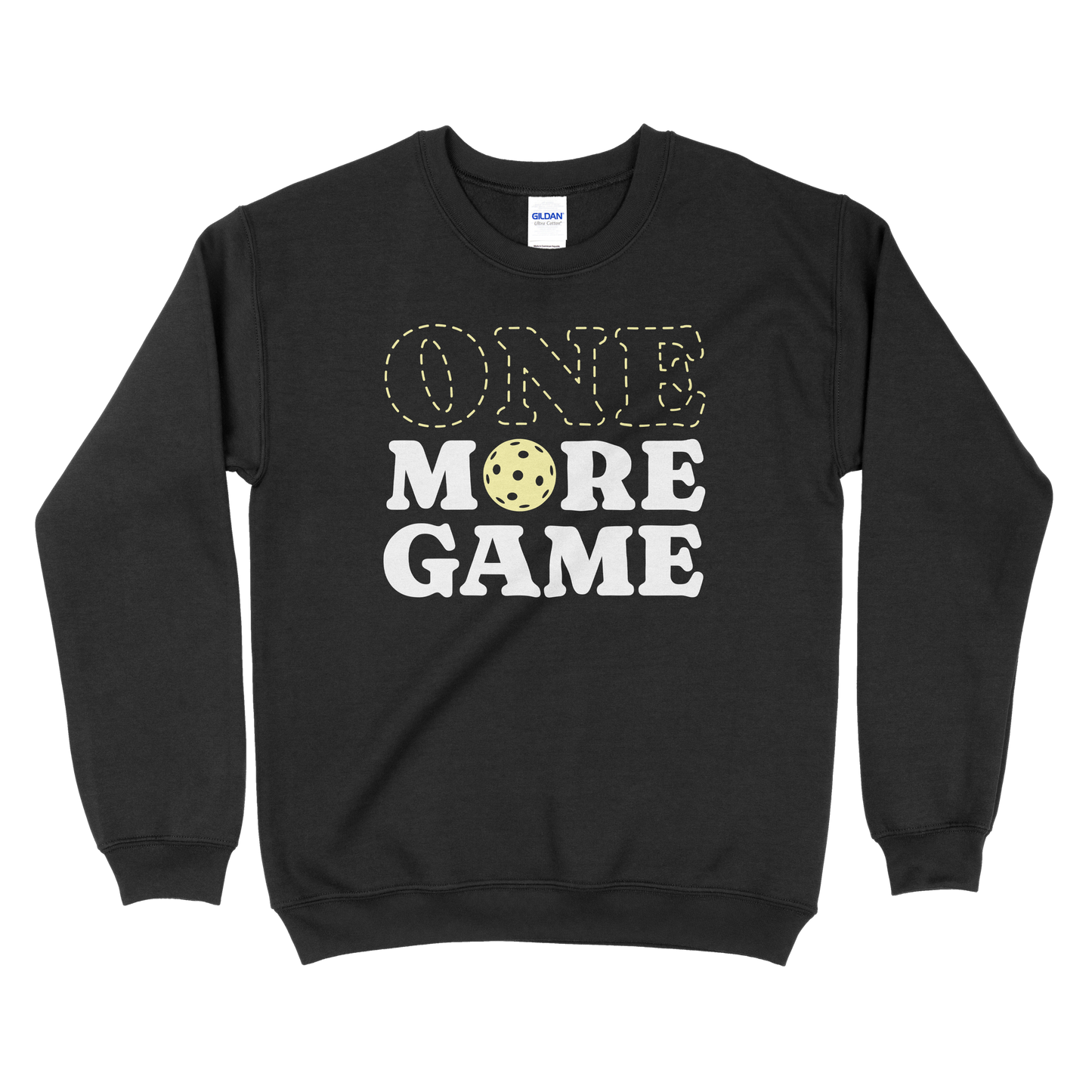 One More Game - Pickleball Unisex Heavy Blend™ Crewneck Sweatshirt