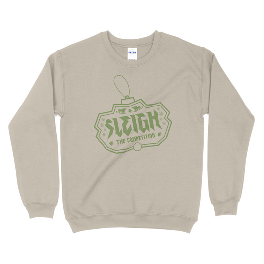 Sleigh The Competition - Pickleball Unisex Heavy Blend™ Crewneck Sweatshirt