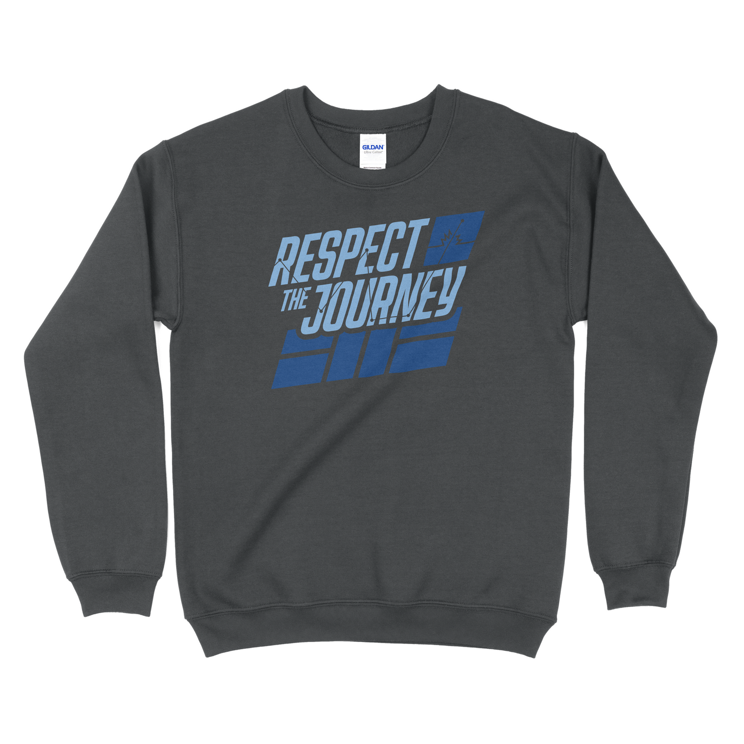 Respect The Journey - Pickleball Unisex Heavy Blend™ Crewneck Sweatshirt