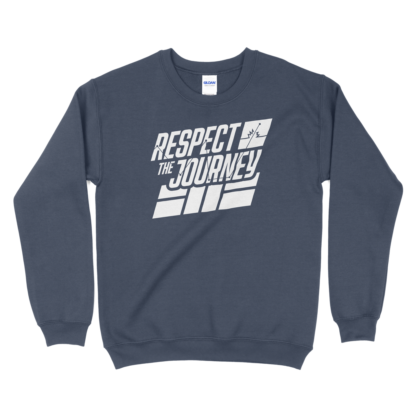 Respect The Journey - Pickleball Unisex Heavy Blend™ Crewneck Sweatshirt